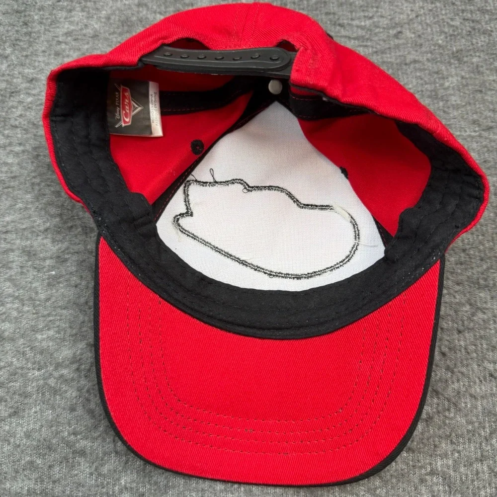 Disney Cars Baseball Hat Kids OS Red Lightning McQueen Snapback‎ Cap